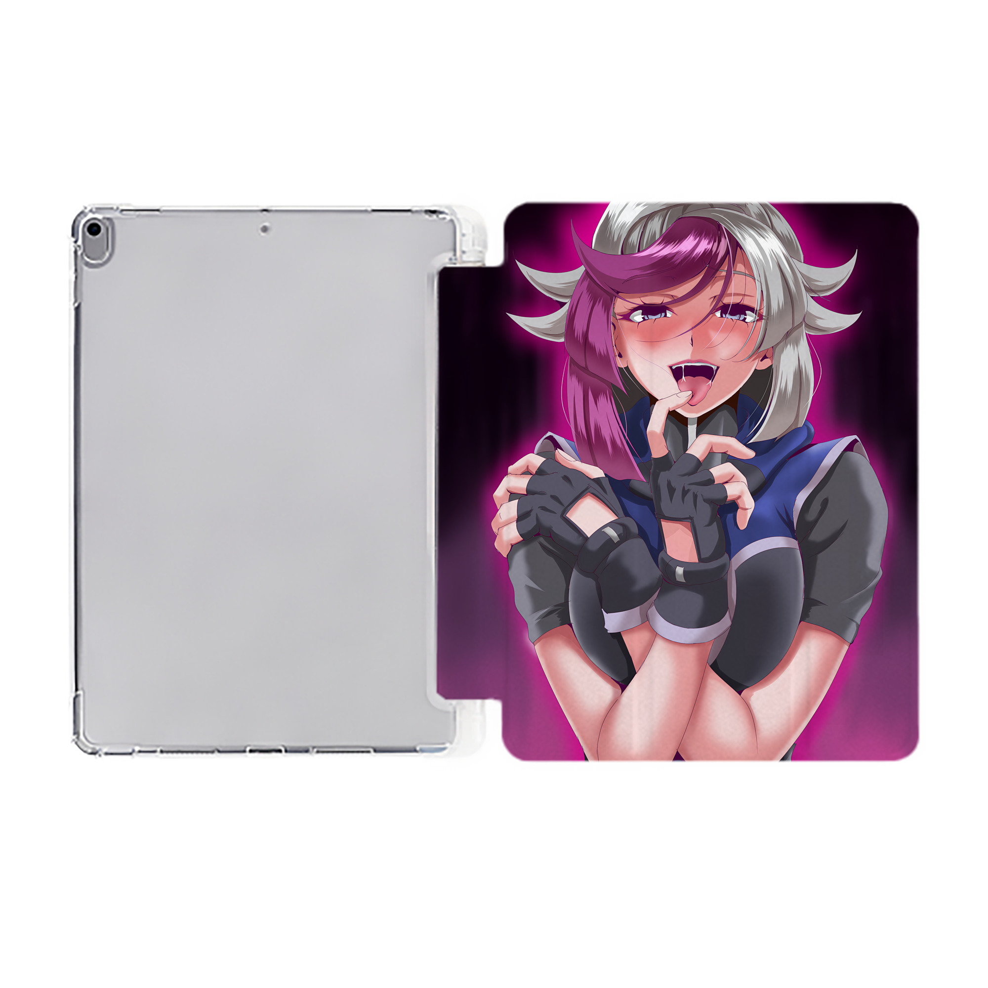 （画像用） 遊☆戯☆王 Yu-Gi-Oh! IPad ケース ペン収納付き 三つ折りスタンド PUレザー×シリコン 対応機種9.5/10.5/10.9インチ